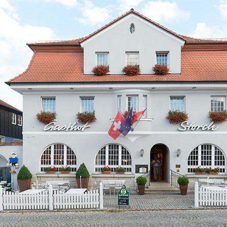 Hotel Gasthof Zum Storch Schlüsselfeld Exterior foto